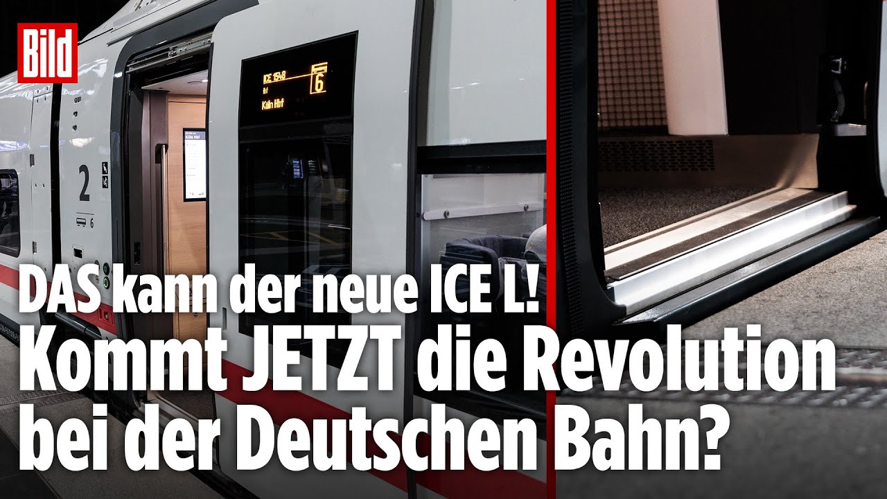 ICE L: DAS kann der neue Super-Zug der Deutschen Bahn! – Sieht SO die Zukunft der DB aus?
