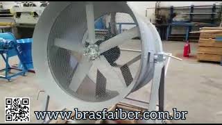 Exaustor Industrial com Carrinho