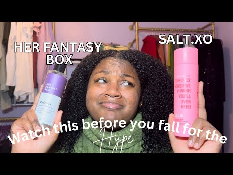 REVIEWING THE MOST VIRAL FEMININE WASHES|SALT.XO| @herfantasybox