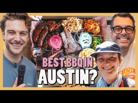 3 of the Best BBQ spots in AUSTIN, Texas.