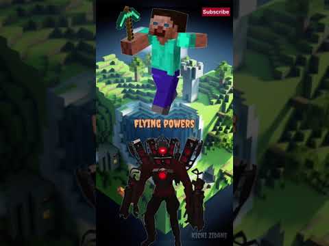 Insane Titan Speaker Man vs Herobrine in Minecraft!