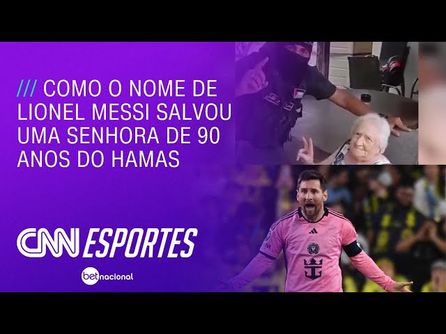 Como o nome de Lionel Messi salvou uma senhora de 90 anos do Hamas | LIVE CNN