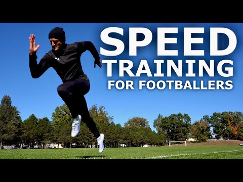 Get Faster On The Pitch | Speed Training Session For Footballers