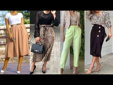 CONJUNTOS y COMBINACIONES de ROPA para VESTIR con un ESTILO SENCILLO CASUAL Y ELEGANTE