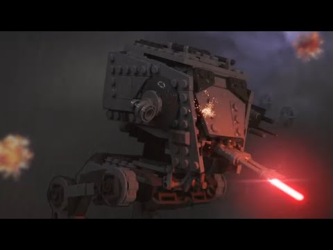 Lego Star Wars - Rebel vs AT-ST - Stop Motion
