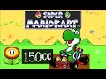Super Mario Kart SNES Part 68 150cc Flower Cup Yoshi スーパーマリオカート