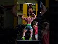 Pavel Prontenko posing in Gold’s Gym Venice 2018