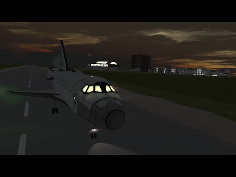 KSP - My best Shuttle landing yet