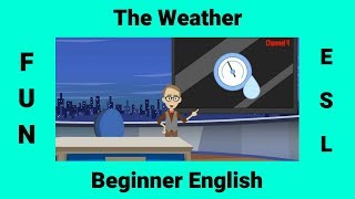 Talking about the Weather | Beginner English | Adjectives to Describe the Weather
