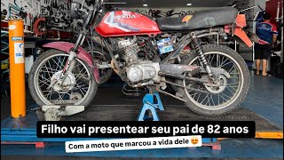 Restaurando CG 125 1985