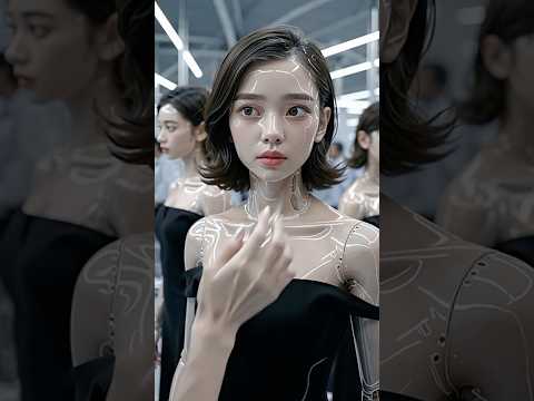 IRC 2025: Humanoid Robot Girl Unveiled for Fashion Show #IRC2025 #RobotGirl