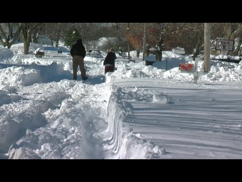 Hamburg residents share their snowstorm stories as cleanup begins