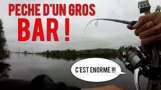 Miniature de la vidéo Pêche d'un gros bar au X-Layer du bord