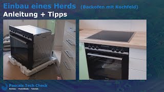 Herd (Backofen) und Kochfeld einbauen & anschließen || Anleitung + Tipps