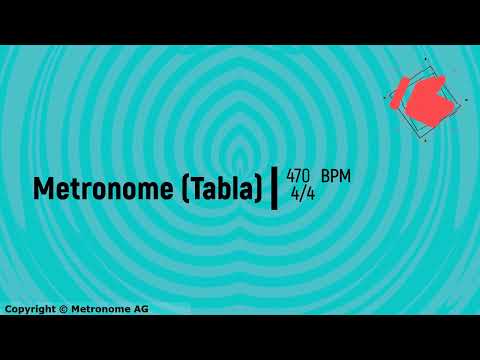470 BPM 4/4  (Tabla) Metronome