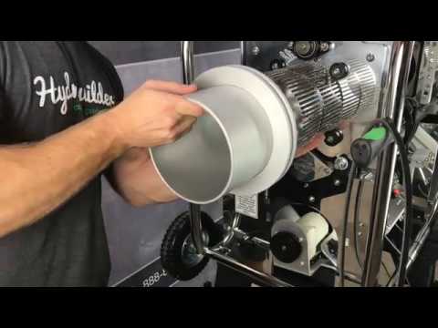 Twister T2 Commercial Trimming Machine - Changing The Tumbler From Dry To Wet - Hydrobuilder.com