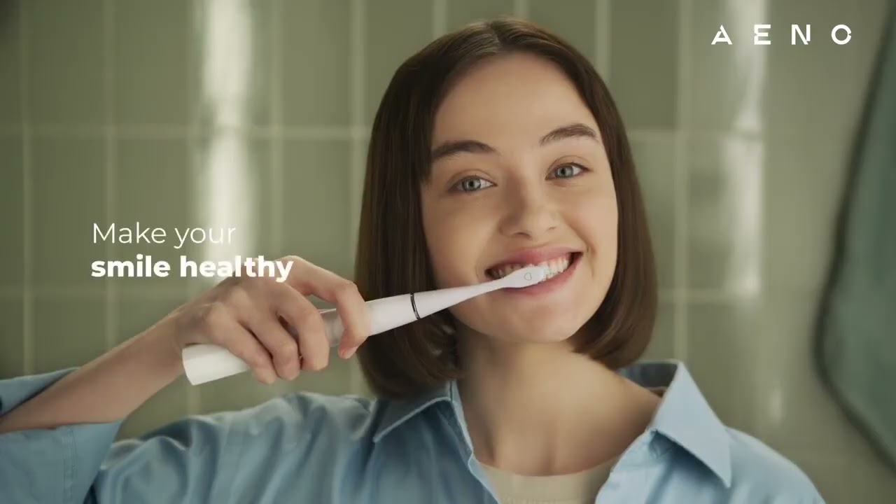 Електрична зубна щітка AENO DB1S video preview