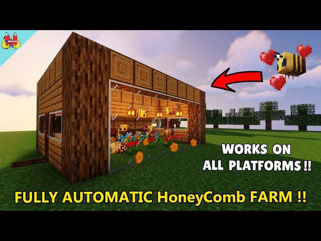 Top 3 Bee Farm Designs In Minecraft