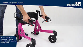 Dětské chodítko se zadní oporou MALTE - Produktové video v AJ