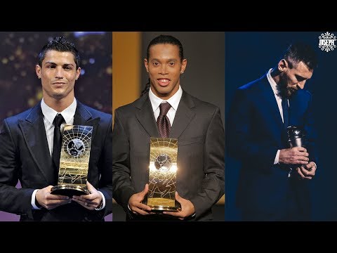 The Best FIFA Award Winners | 1991 - 2019 - (Cristiano, Zidane, Modric, Kaka...)