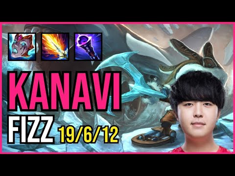 KANAVI - FIZZ vs NIDALEE Jungle - KR Master - Patch 11.6