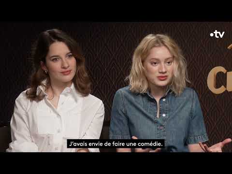 [Interview exclusive] de François Ozon, Rebecca Marder et Nadia Tereszkiewicz pour le film Mon Crime