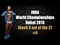 Pre-contest INBA Natural Bodybuilding World's Dubai 2015 - #4