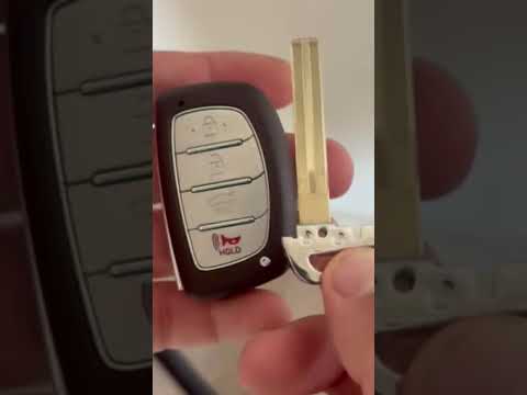 Корпус для смарт ключа HYUNDAI, 4 кнопки, лезвие среднее, Америка - фото 1 - id-p1874011334