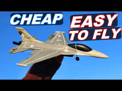 Cheapest BEST RC Jet F16 Falcon 2021 So Far w/ Flight Stabilization!! TheRcSaylors