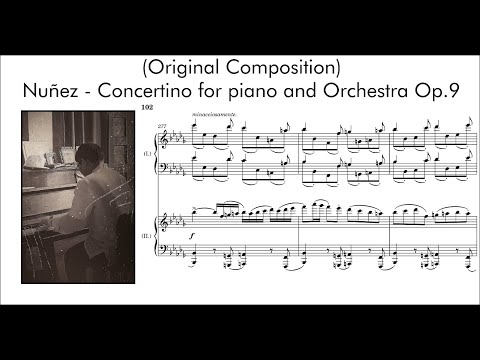 Lajon Nuñez - Piano Concertino in B-flat minor Op.9 (Original Composition)