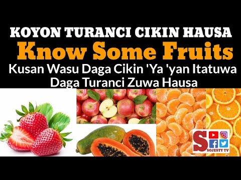 , title : 'Sunayen Wasu Daga Cikin 'Ya yan Itatuwa (kayan marmari)'