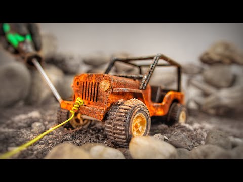 Restoration Tonka Jeep 1982s - New Roll Cage Crack