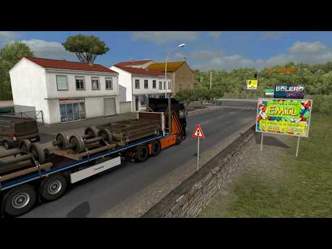 Euro Truck Simulator 2 - OPEN BETA  1.36 - Corsica Island Delivery (4k60fps)