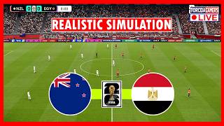 New Zealand vs Egypt | FIFA World Cup 2026 | eFootball PES 2021 Simulation
