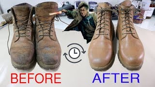 Download lagu [ASMR] Clean & restore TIMBERLAND Leather 6inch Yellow  -VeTiVeR mp3