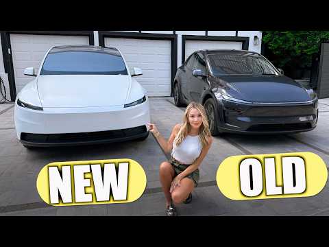 Exclusive Look at the New CHEAPER Model Y - Side By Side