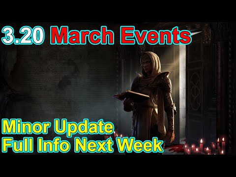 POE - March Events Minor Update - Path of Exile Forbidden Sanctum 3.20