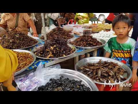 Amazing Foods - Food Compilation At Skun - Cambodian Snack