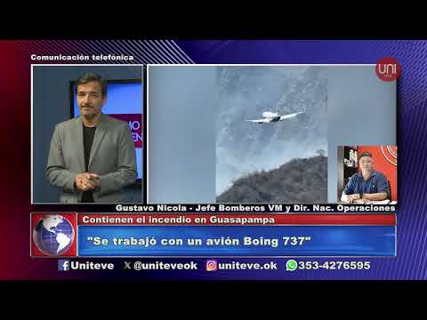 Contienen incendio en Guasapampa