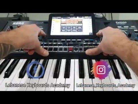 KORG Pa1000 MG Live Styles فرقة موسيقية