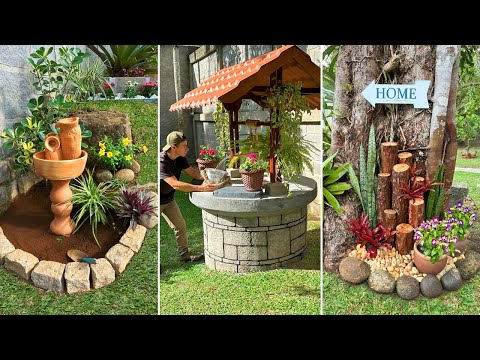 RUSTIC GARDEN: Transform your space with beautiful ideas!