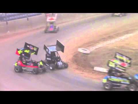 Mini Sprints Amarillo Nationals A Main 2013 (Spencer Hill Racing)