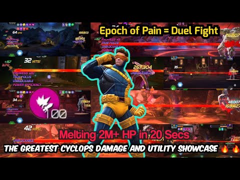 Melting 2M+ HPs in 20 Secs - The Greatest Cyclops (Blue Team) Showcase Ever | Damage and Utility 🔥🔥