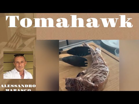 Come cucinare la Tomahawk (bistecca di brontosauro dei Flinstones) con verdure al forno