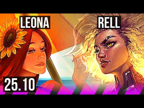 LEONA & Lucian vs RELL & Senna (SUP) | EUW Challenger | 25.10