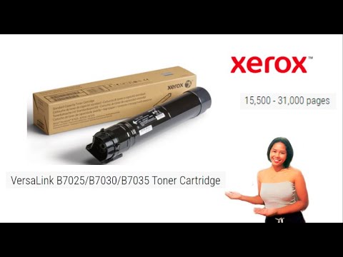 Genuine Xerox VersaLink B7025/B7030/B7035 Black Toner Cartridges