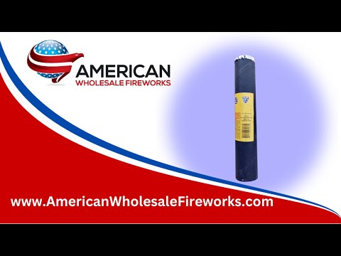 Comet - 40mm Red with Red Mine WPL40SS 01 RR ... Available at American Wholesale Fireworks!