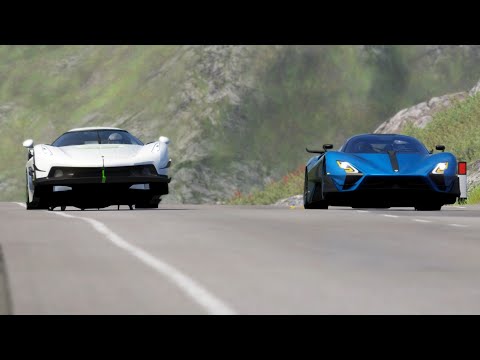 SSC Tuatara Striker 2022 vs Koenigsegg Jesko 2020 at Highlands #2