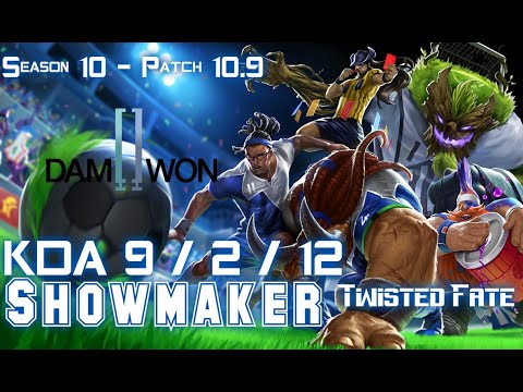 DWG Showmaker TWISTED FATE vs SYLAS Mid - Patch 10.9 KR Ranked
