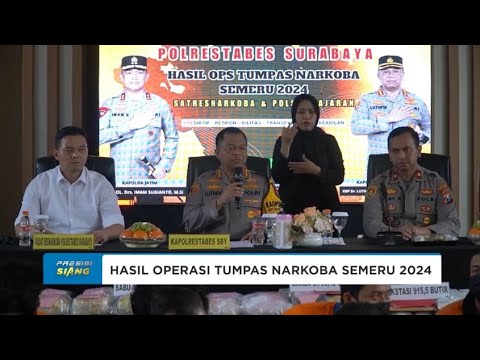 HASIL OPS TUMPAS SEMERU 2024 POLRESTABES SURABAYA